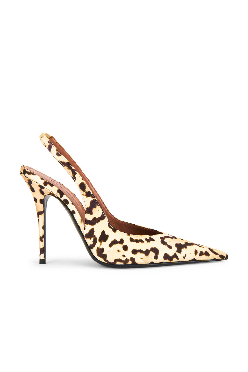 Anok 105 Print Satin Sling Pump