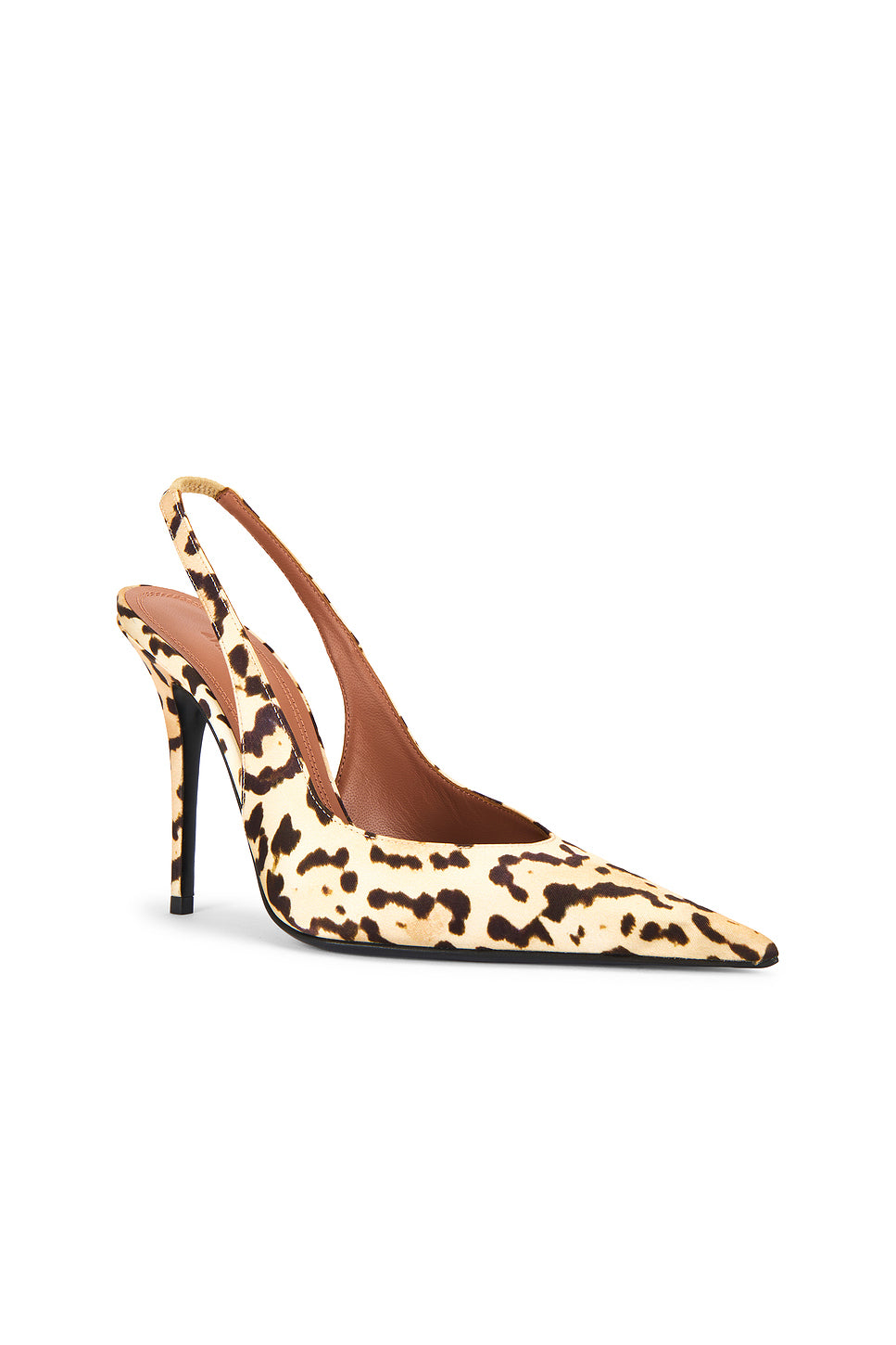 Anok 105 Print Satin Sling Pump