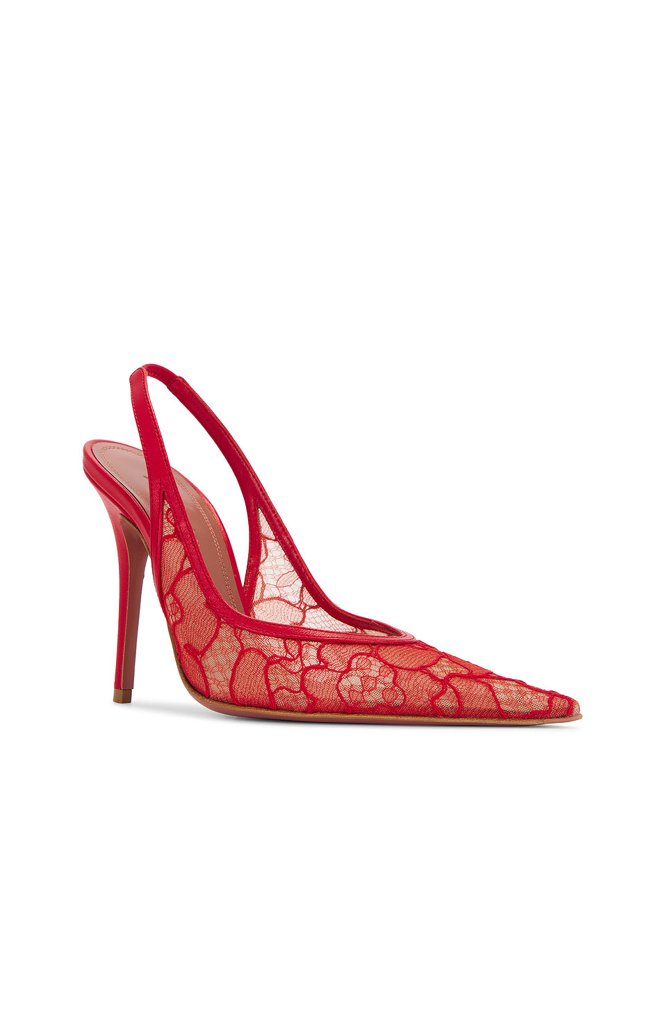 Anok 105 Lace Slingback Pump