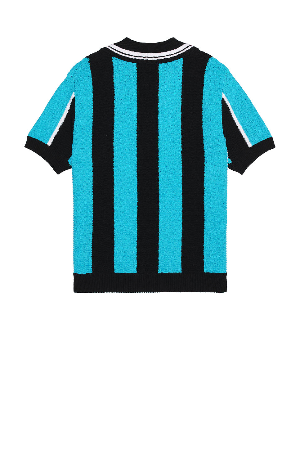Stripe Soccer Polo Sweater