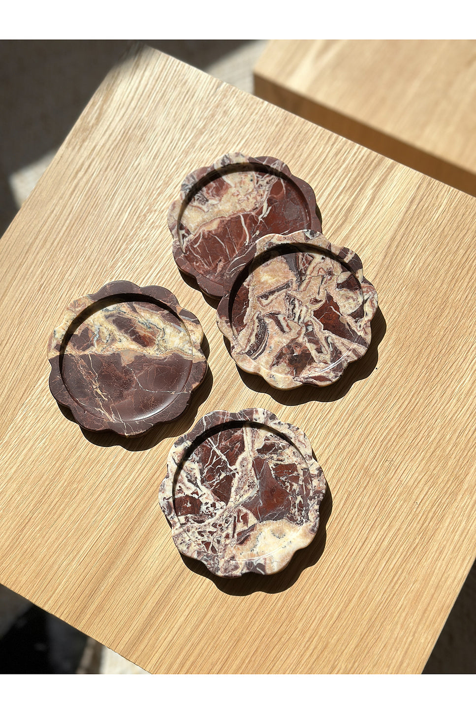 Sun Set Of 4 Coasters