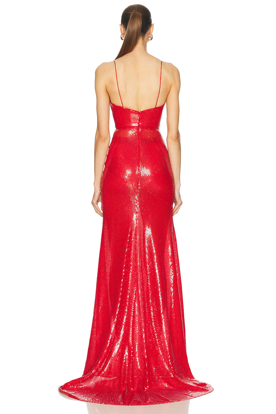 Sequined Bikini Gown