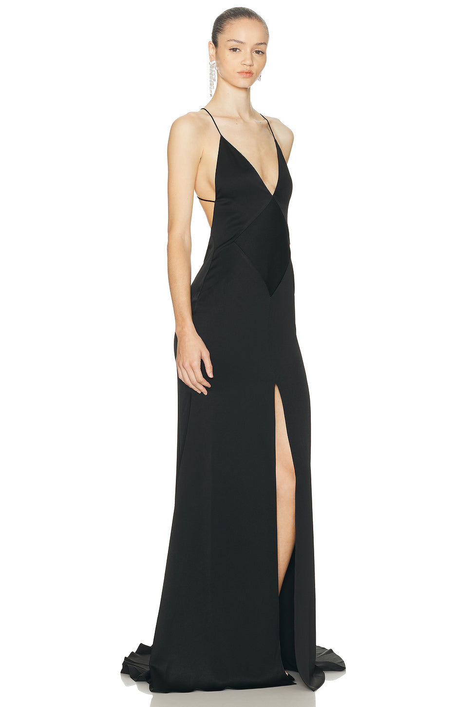 Panelled Bikini Gown