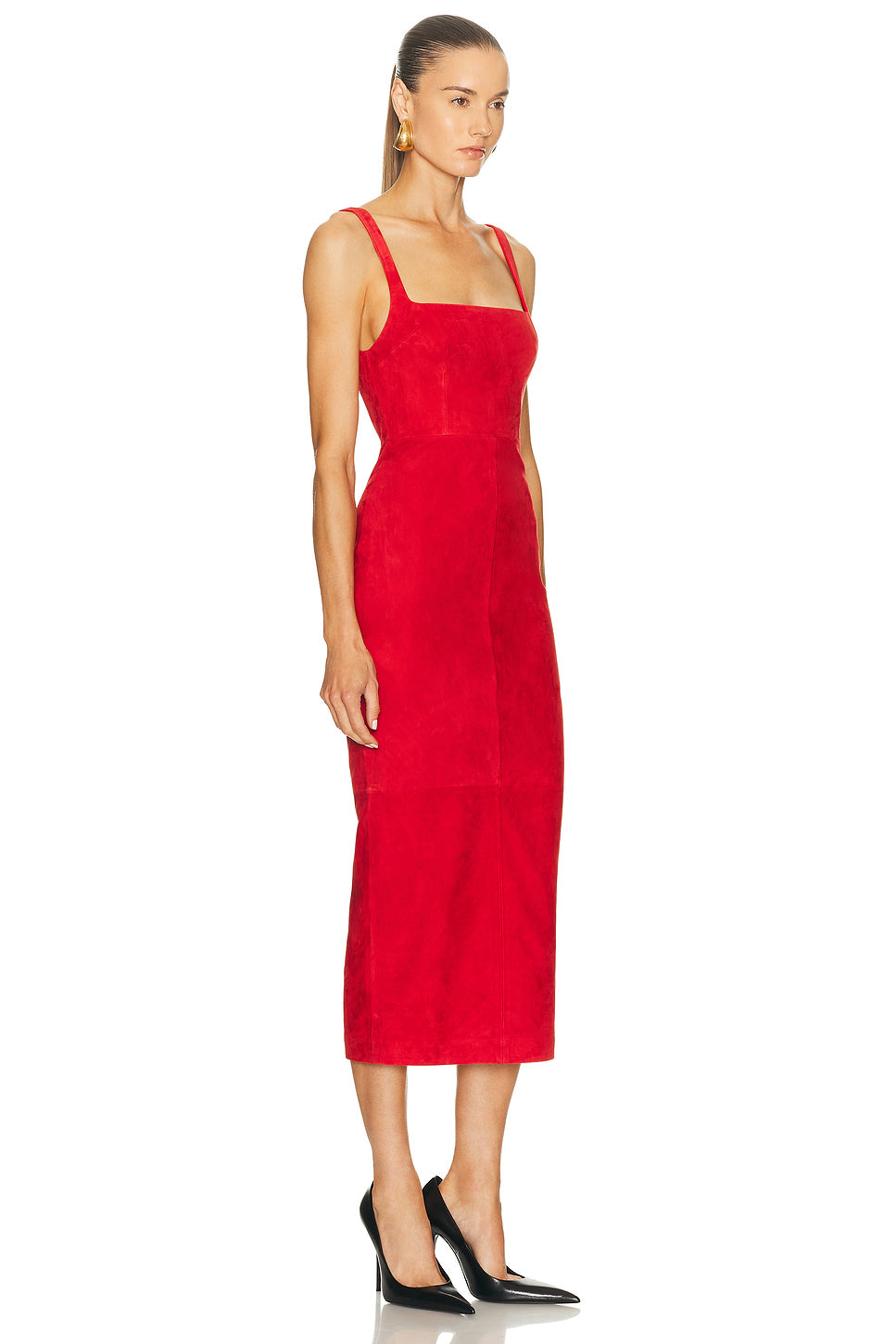 Singlet Suede Dress