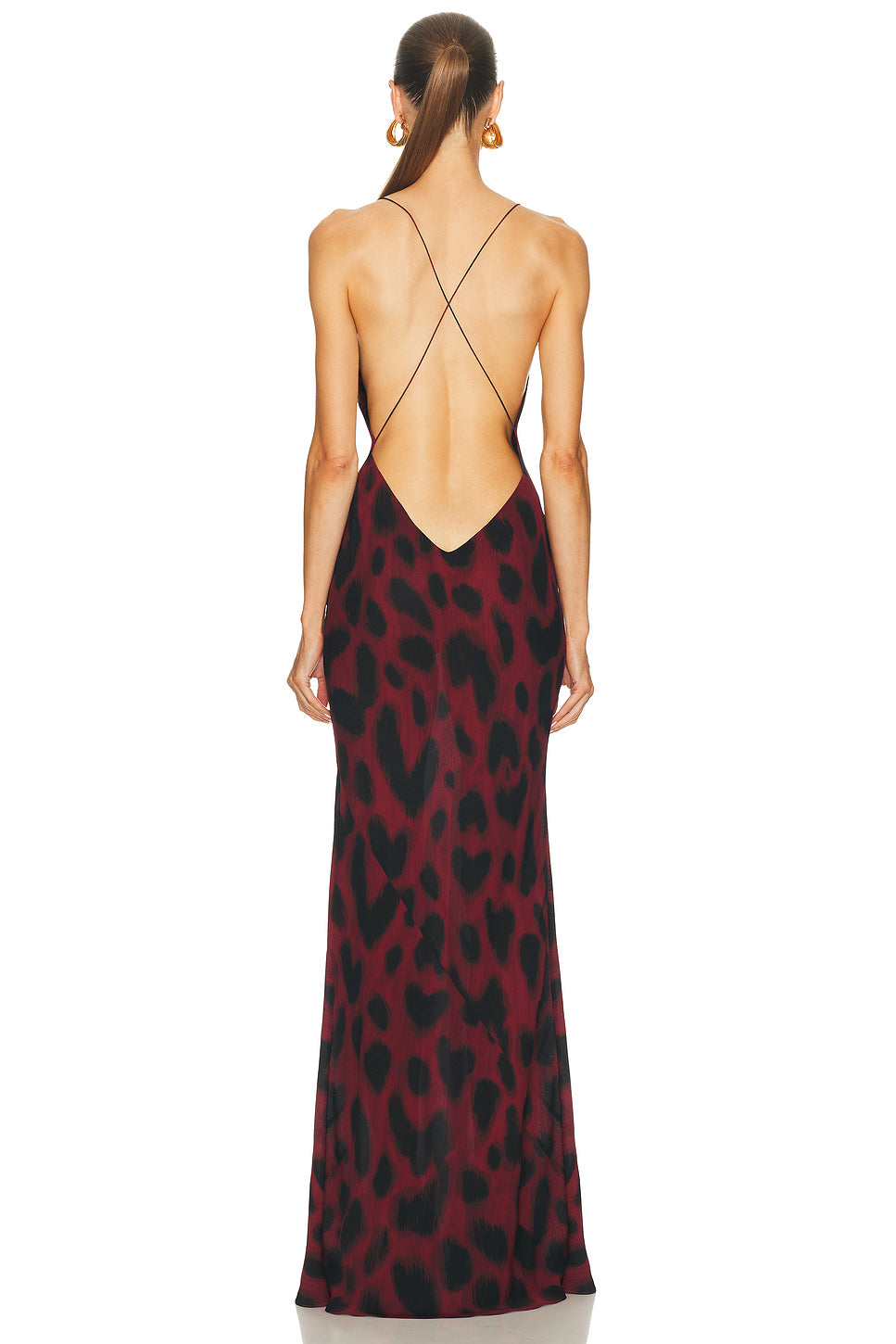 Wrap Asymmetric Gown
