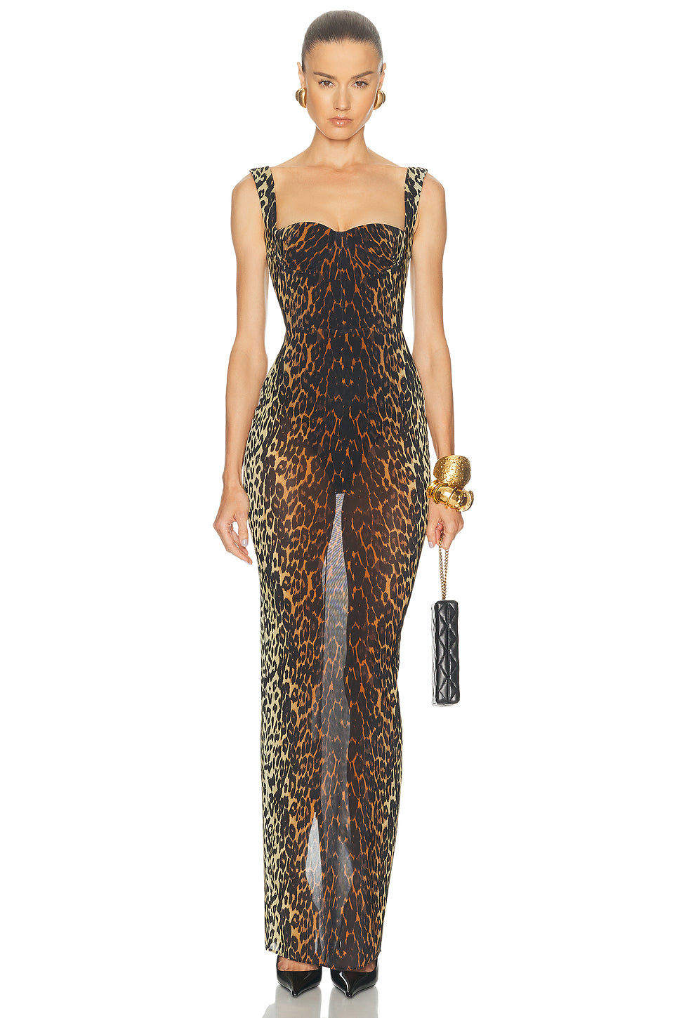 Cupped Column Dress