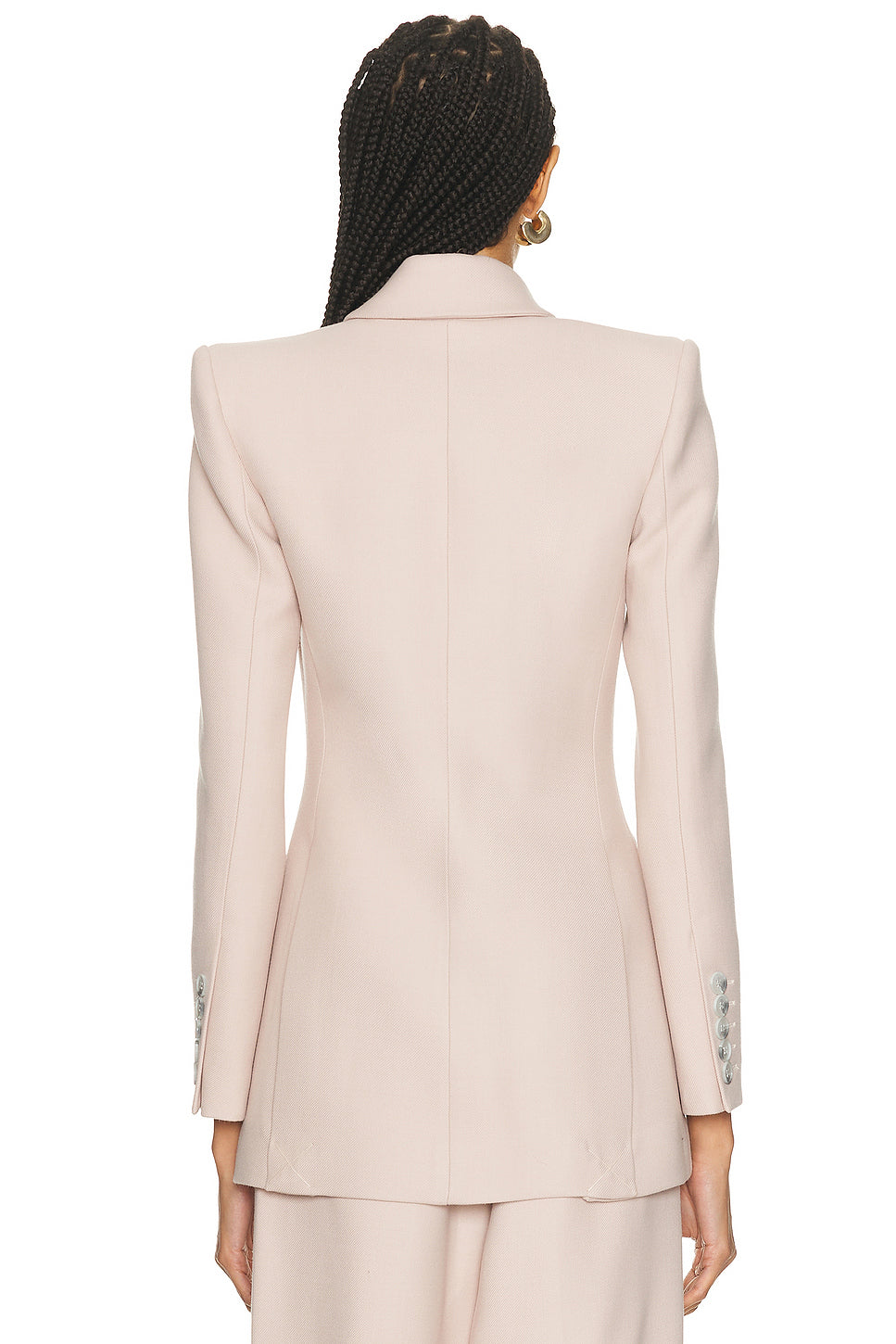 Single Breasted Fitted Blazer