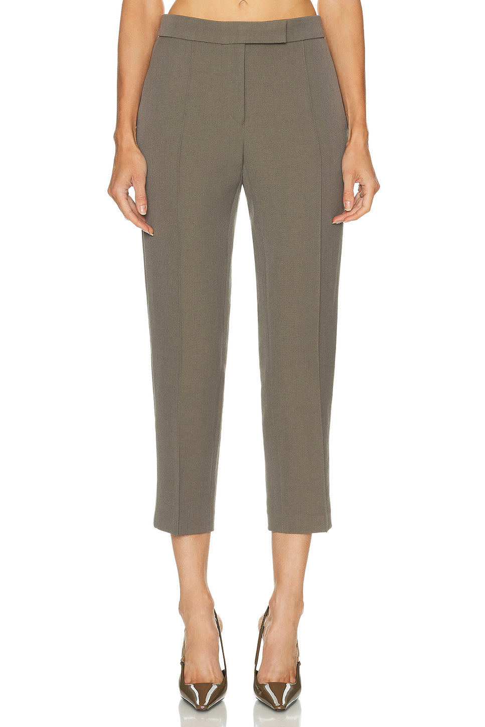 Straight Crop Trouser