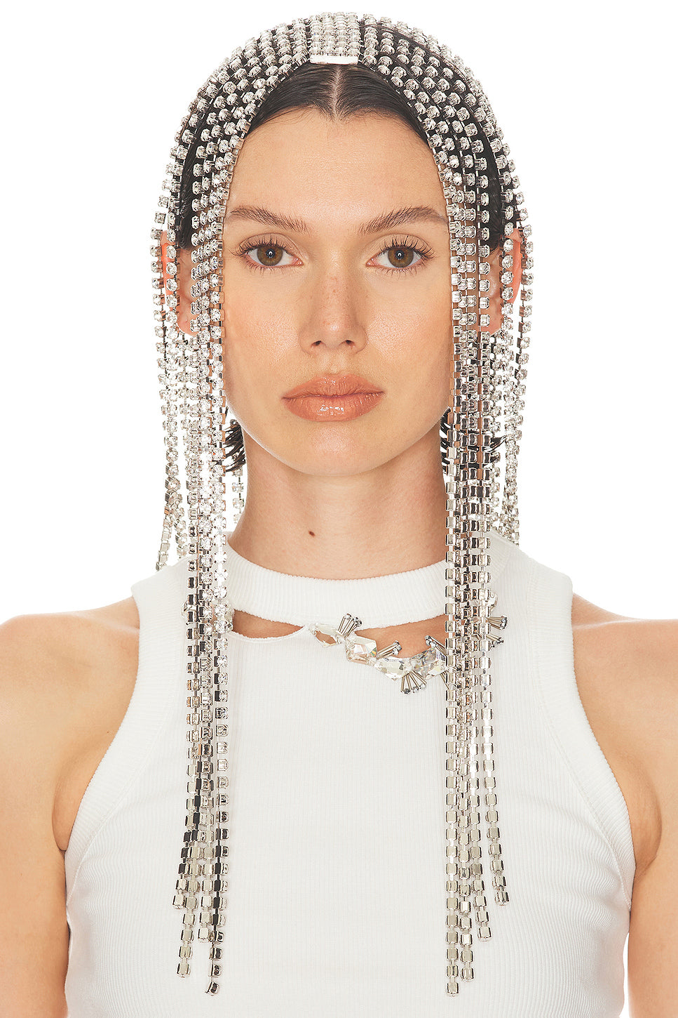 Crystal Fringe Headband