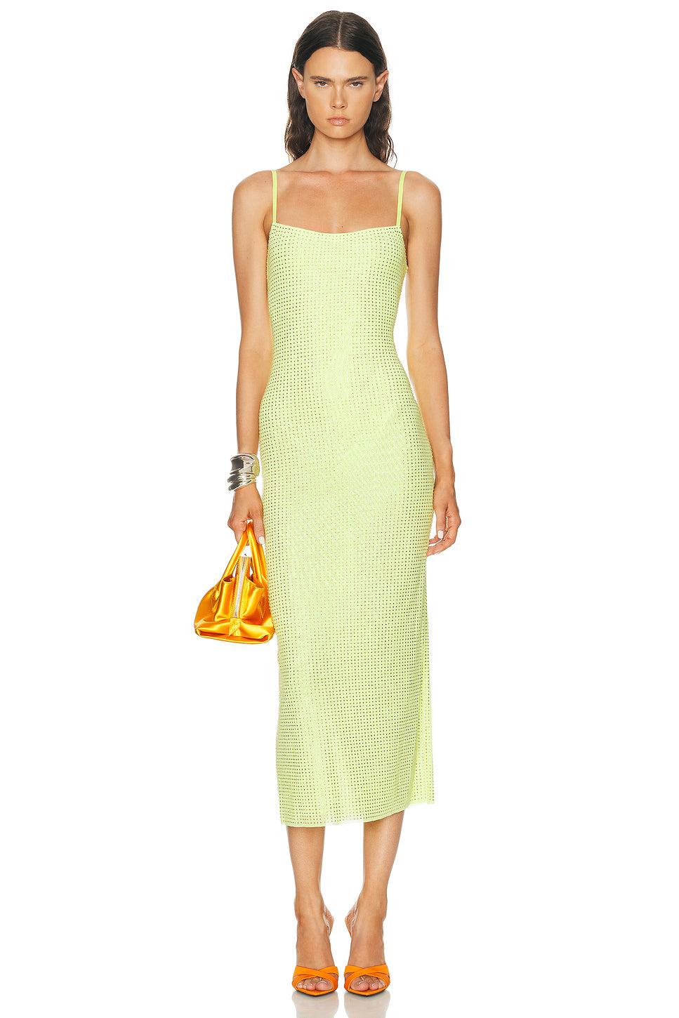 Crystal Hotfix Cami Dress