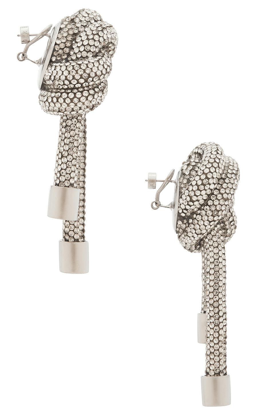 Crystal Knot Earrings