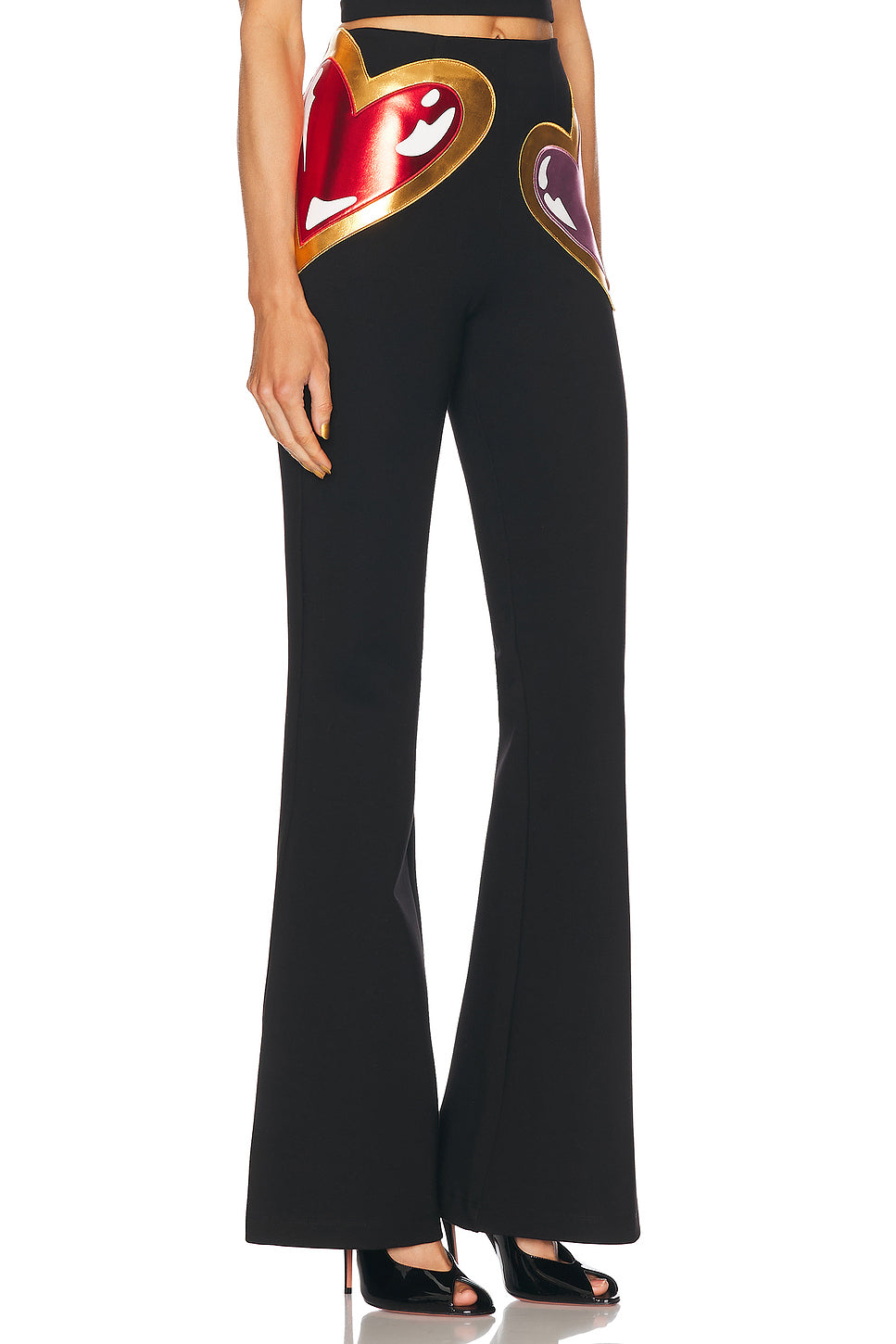 Colorblock Heart Gem Pant