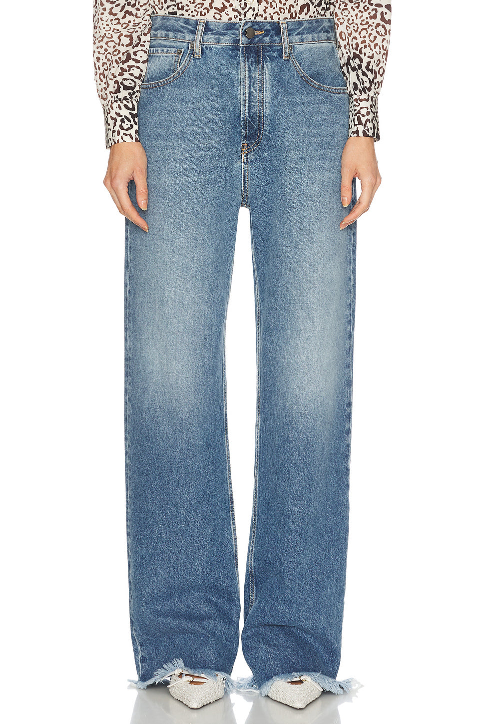 Low Waist Baggy Wide Leg Jeans
