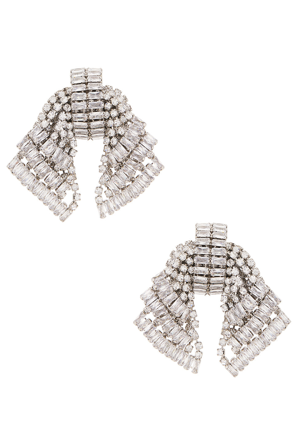 Crystal Bow Earrings