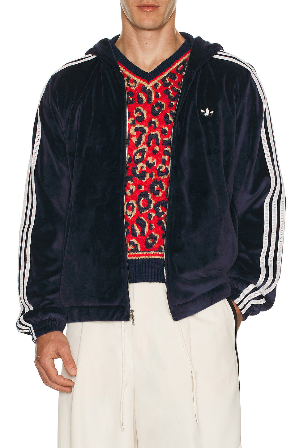 Velour Track Jacket