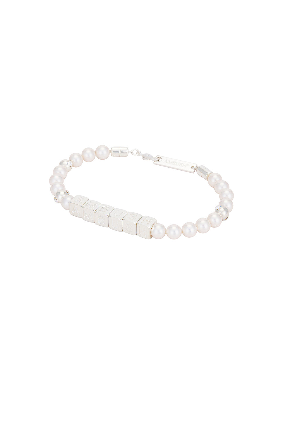 Pearl Letterblock Bracelet