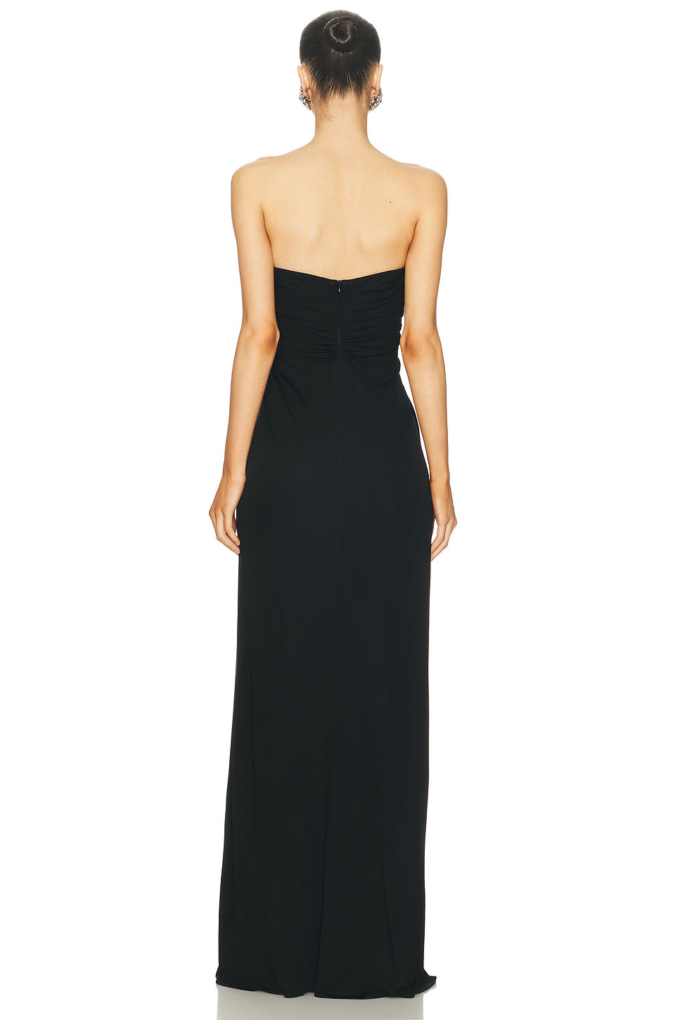 Bustier Ruched Gown