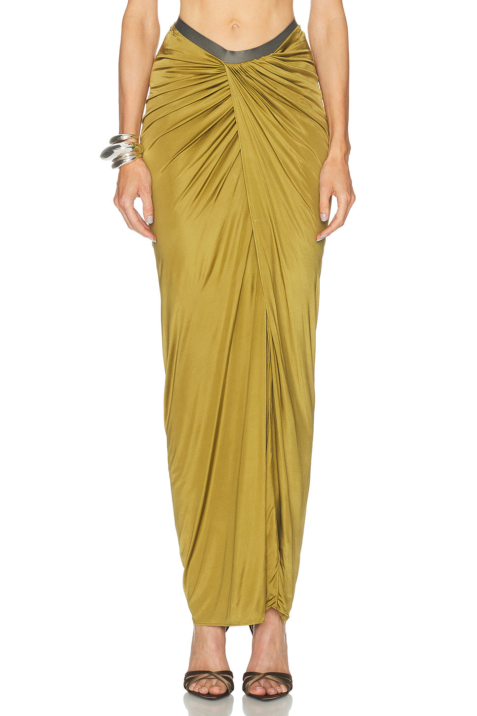 Draped Long Skirt