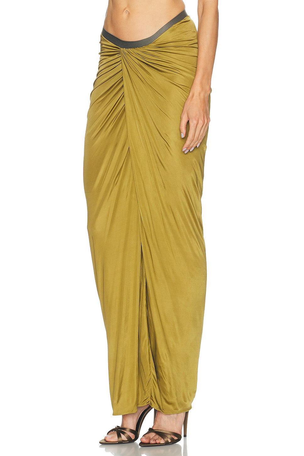 Draped Long Skirt