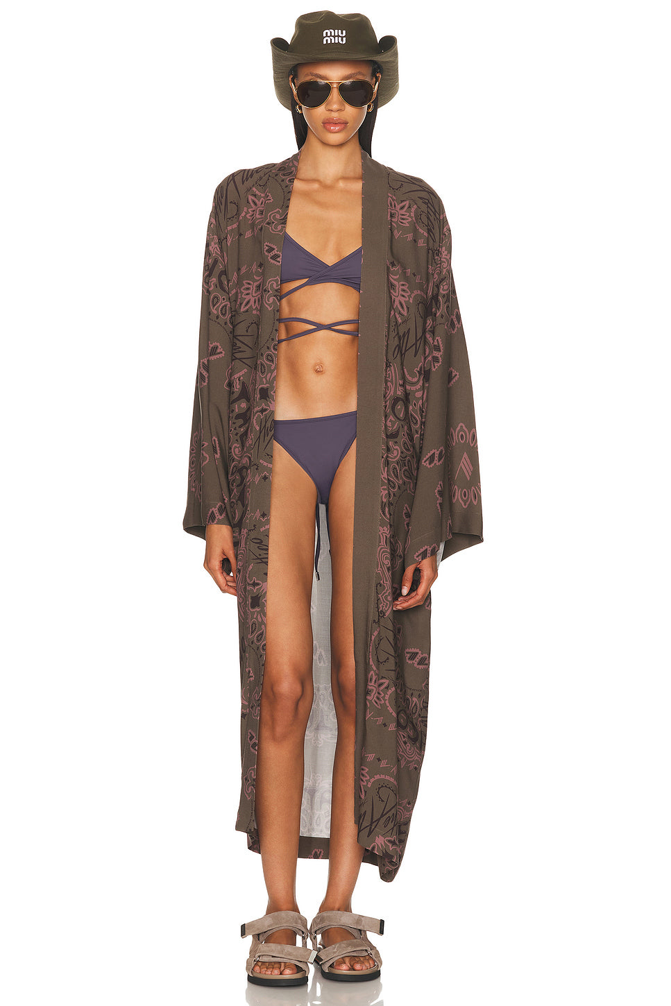 Bandana Printed Caftan