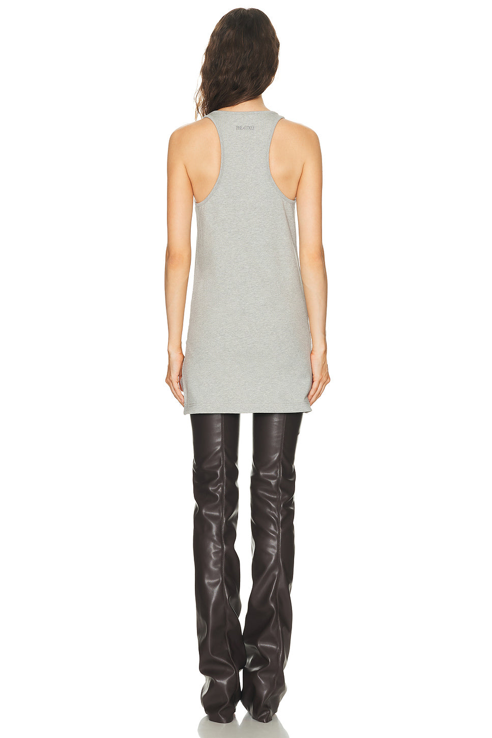 Tank High Slit Mini Dress