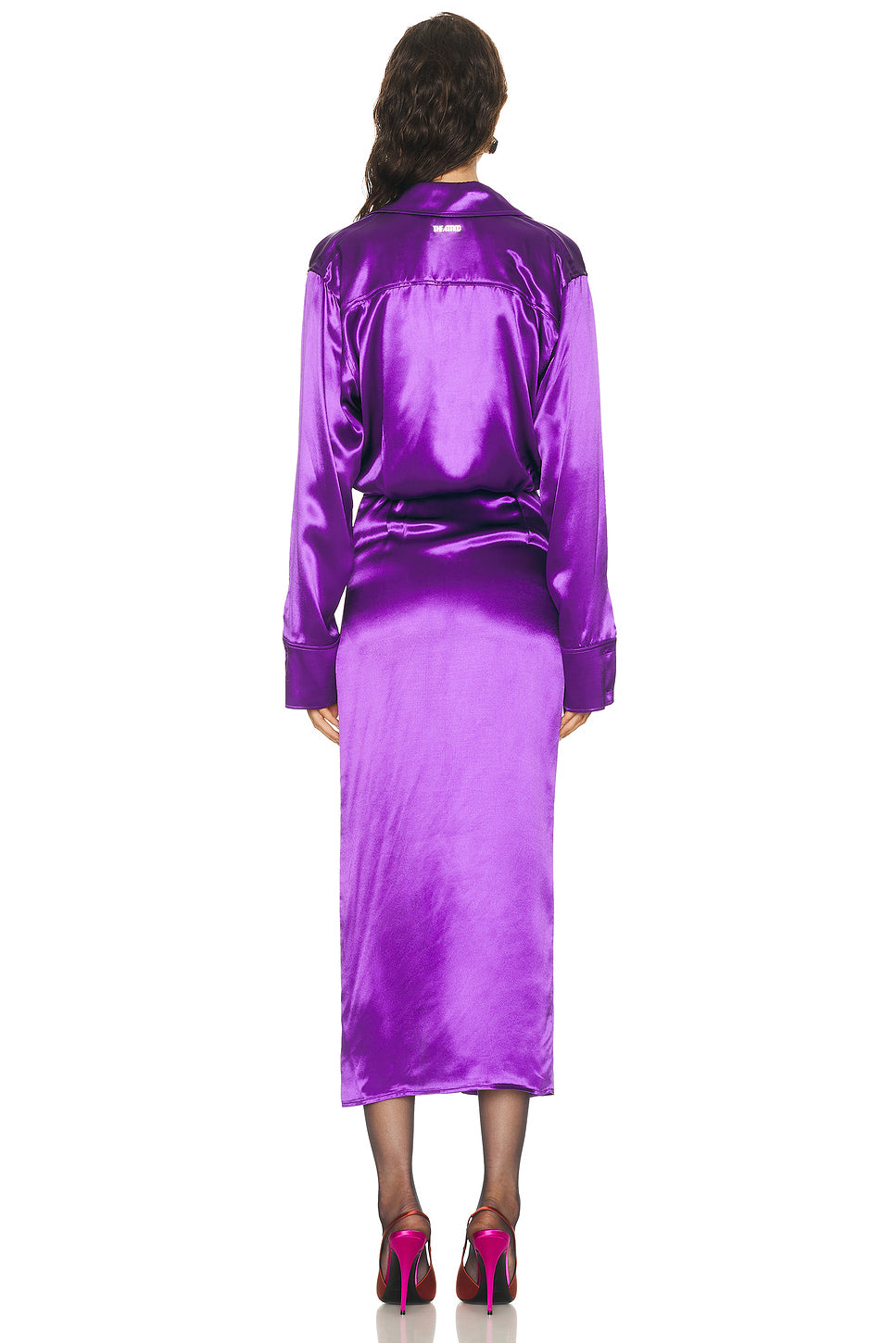 Midi Satin Dress