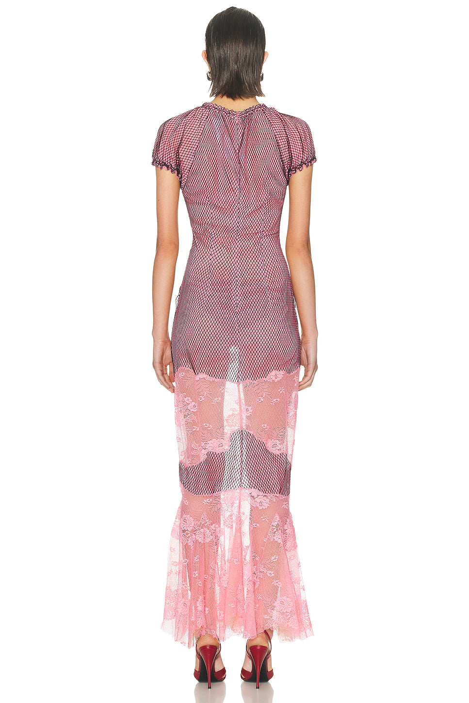 Sheer Midi Dress