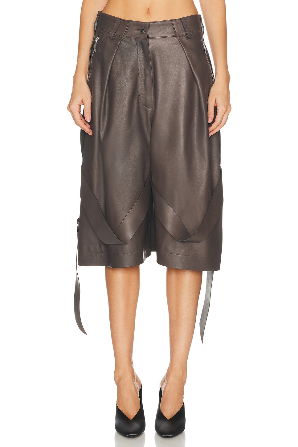 Baggy Leather Pant