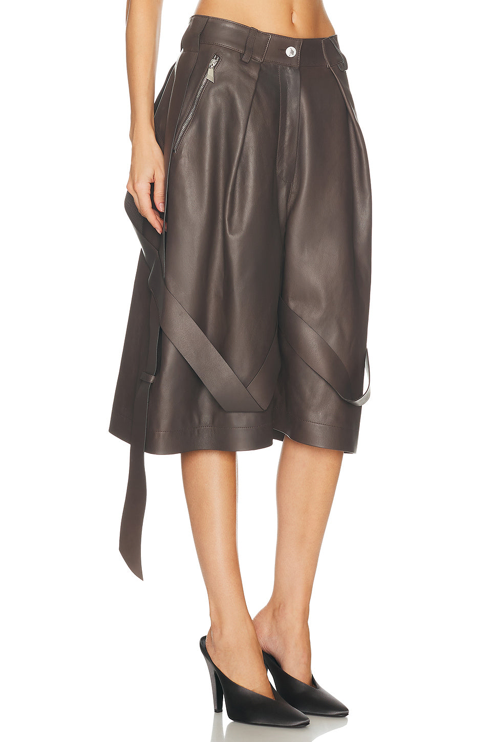 Baggy Leather Pant