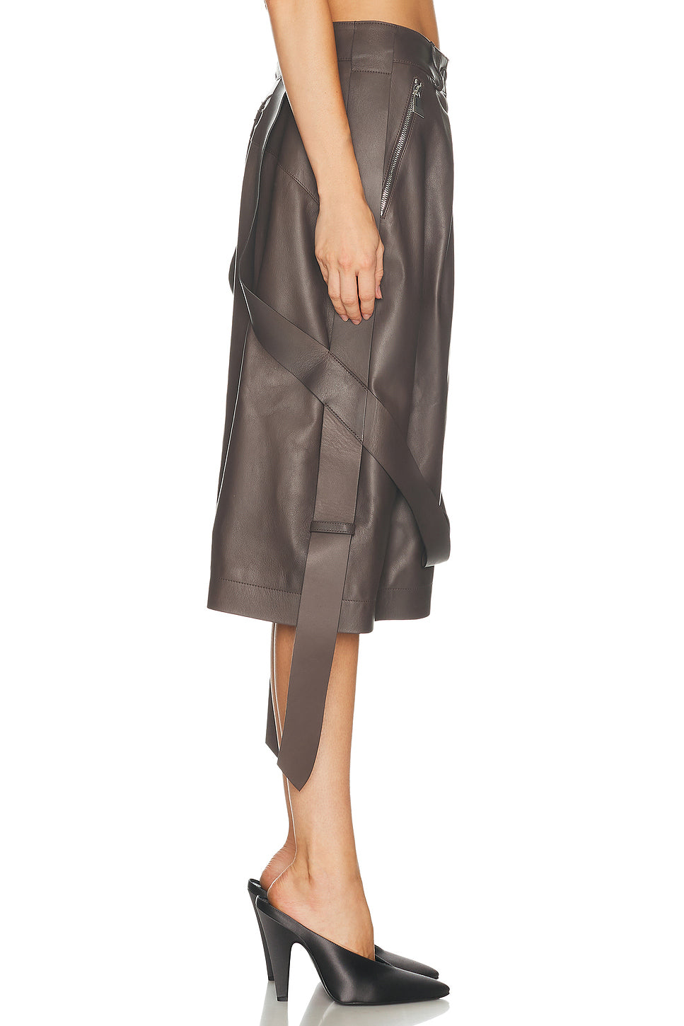 Baggy Leather Pant