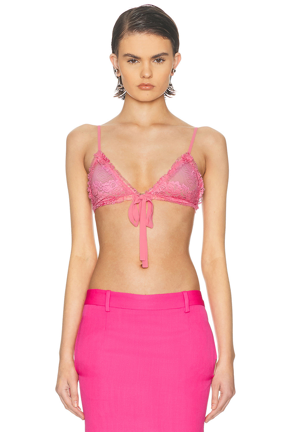 Bow Lace Bra