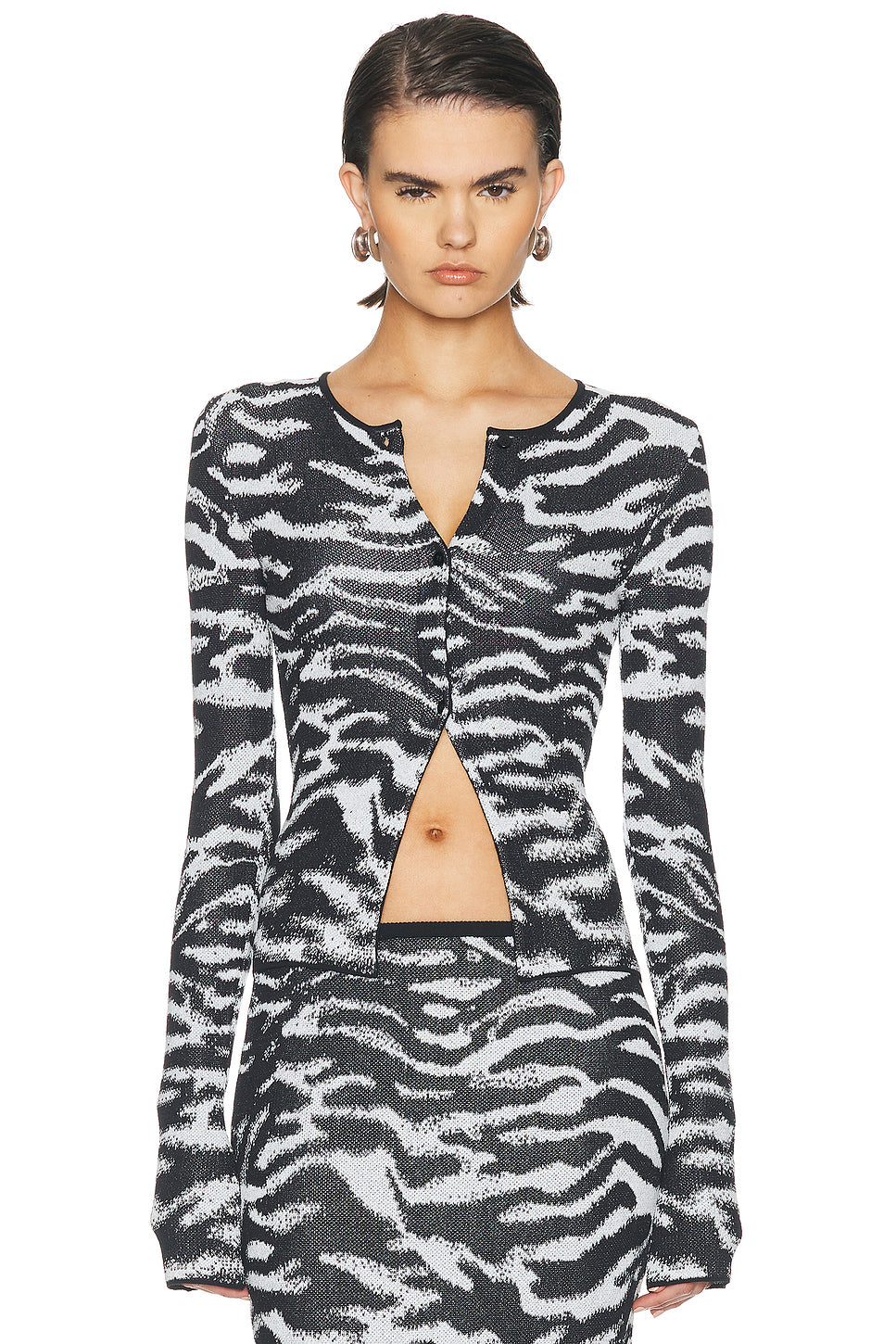 Zebra Cardigan