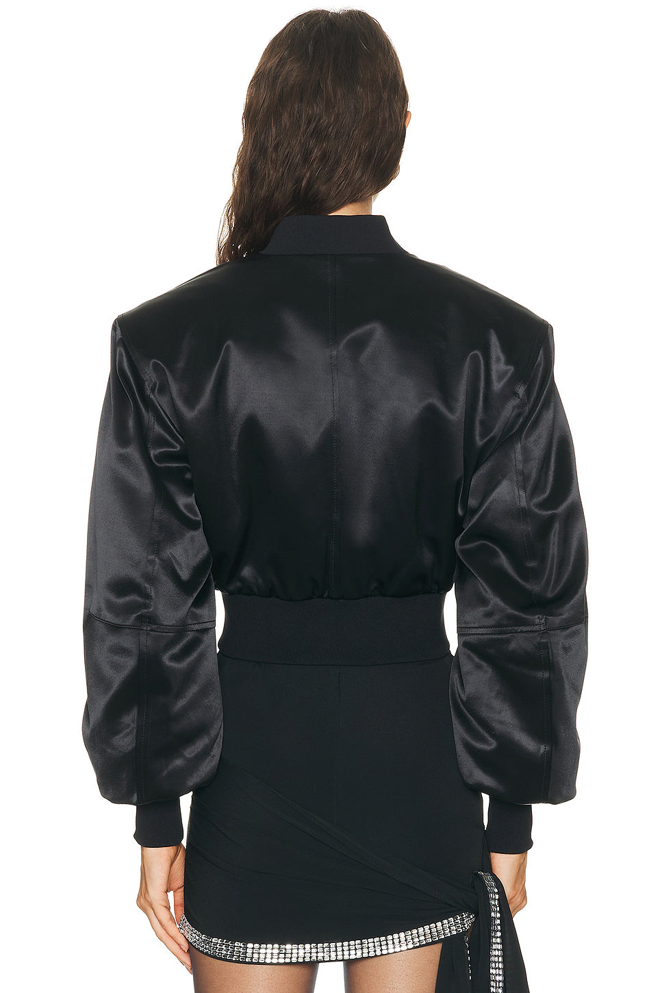 Cropped Bomber Jacket