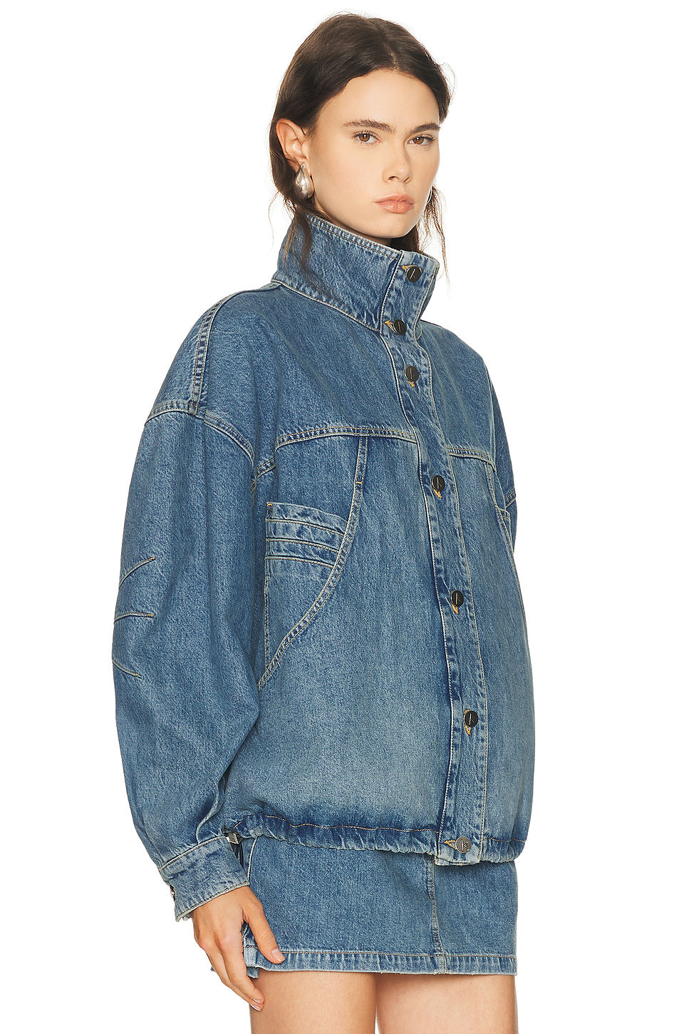 Denim Bomber Jacket