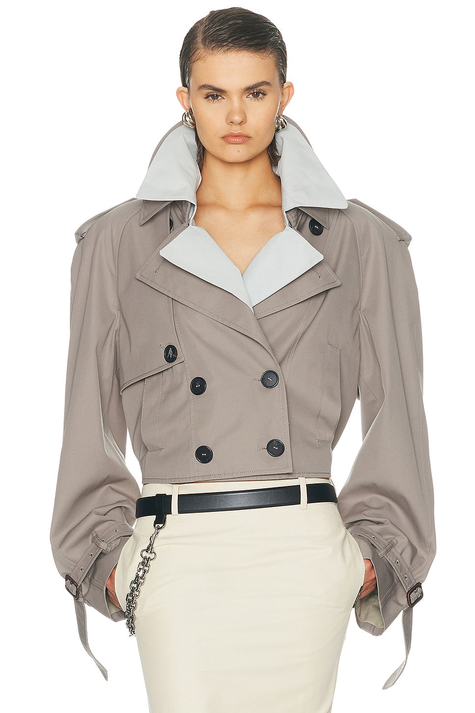 Trench Bomber Jacket