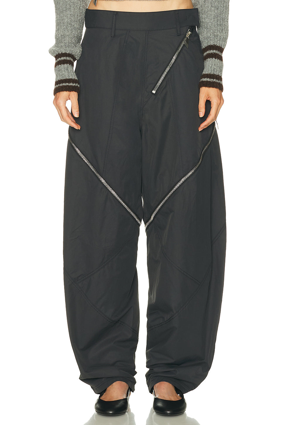 Zipper Long Pant