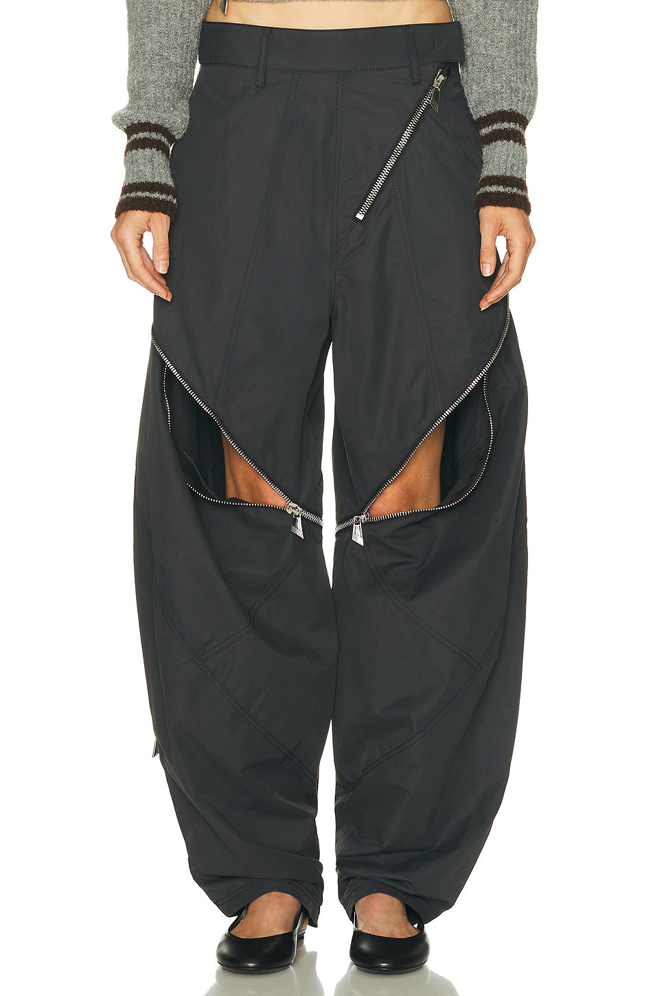 Zipper Long Pant