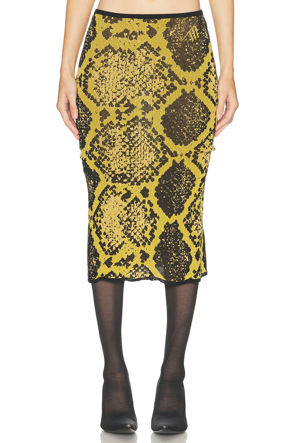 Python Midi Skirt