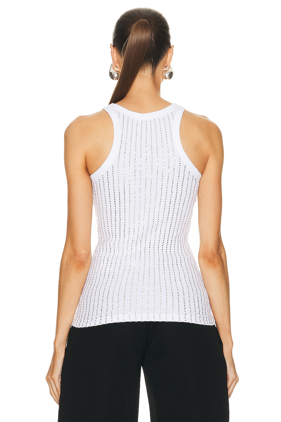 Hotfixed Crystal Tank Top