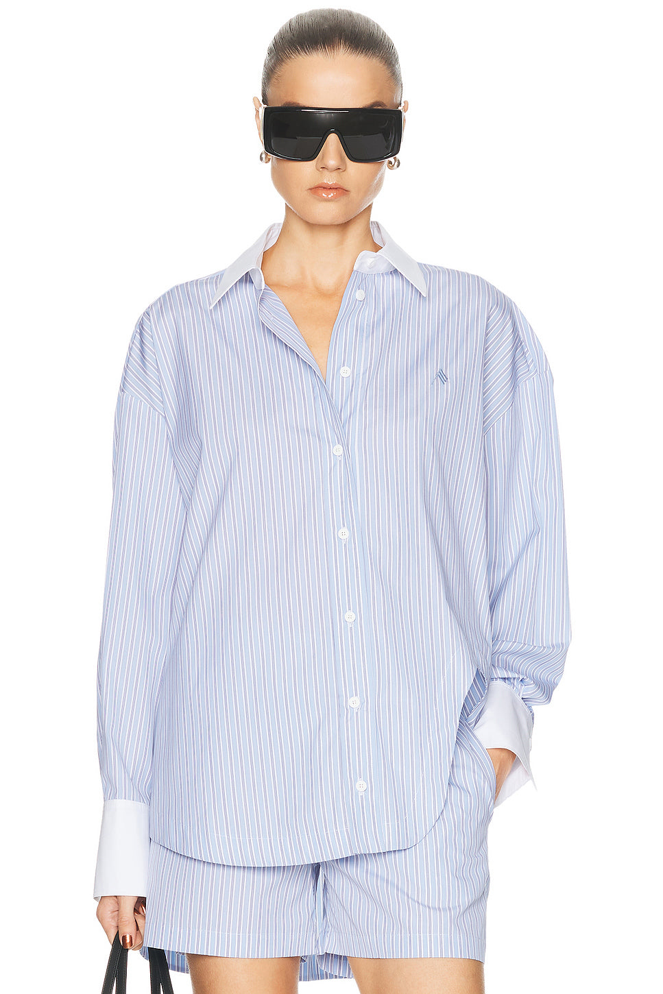 Striped Button Down Shirt