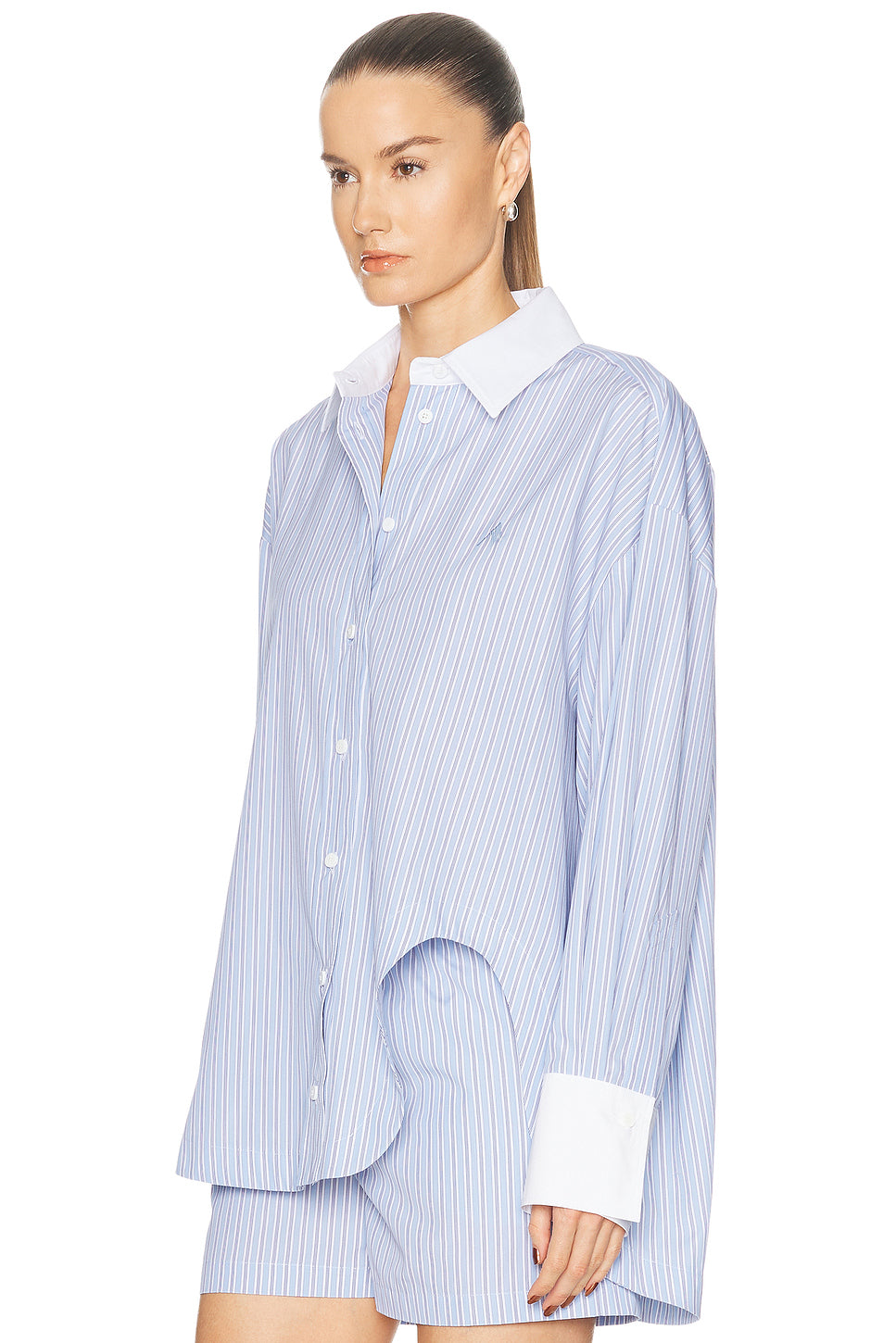 Striped Button Down Shirt