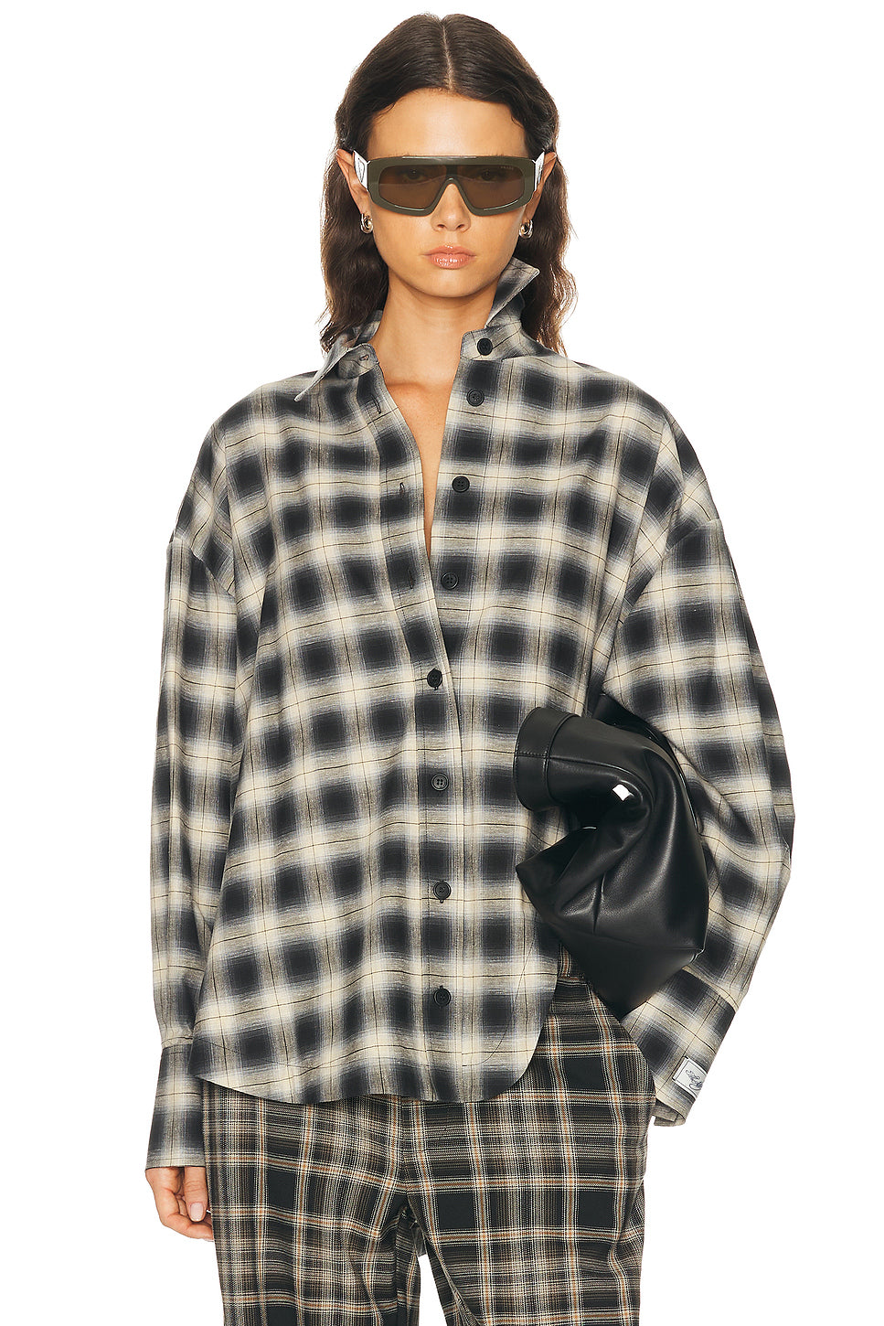 Button Down Check Shirt