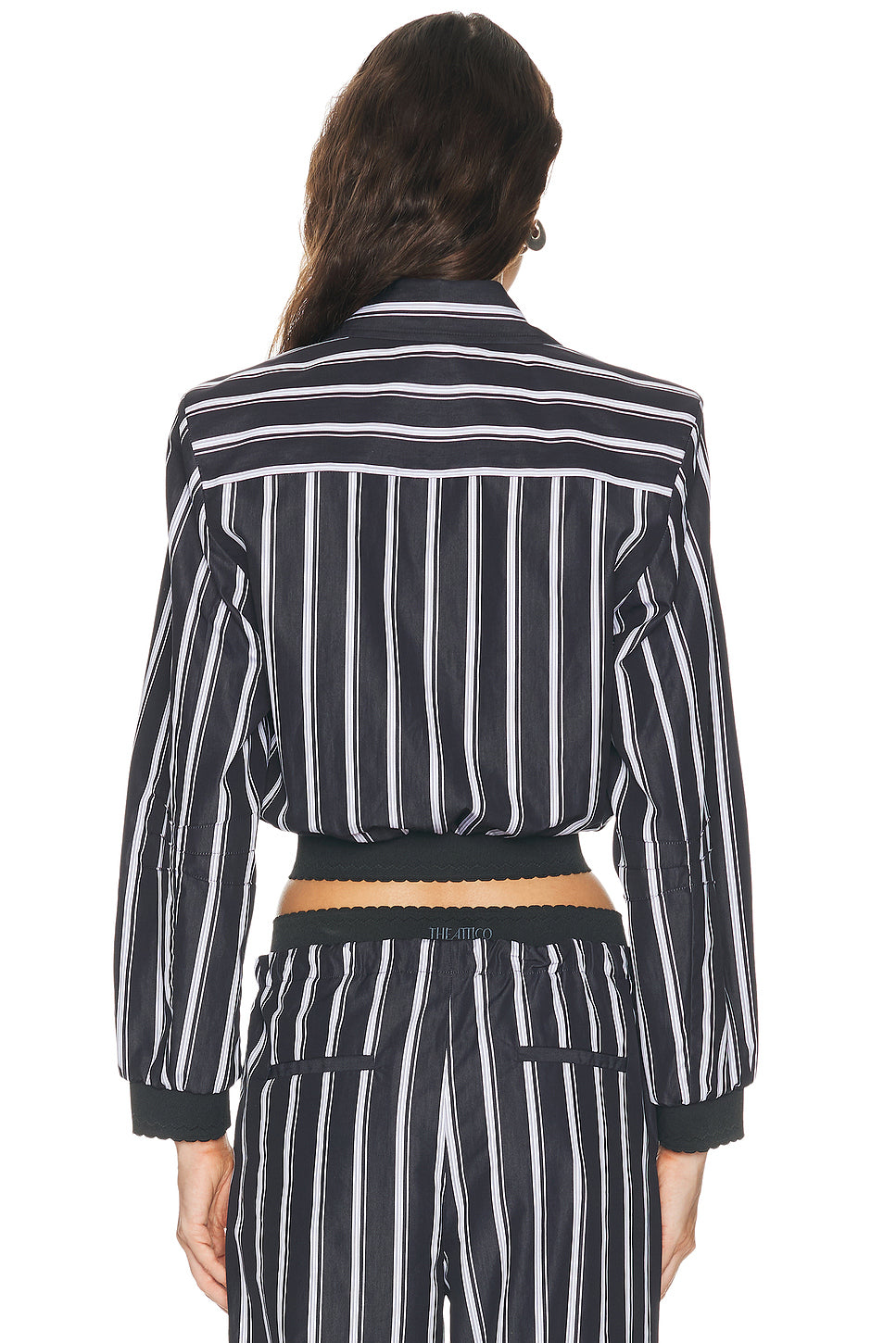 Striped Poplin Shirt