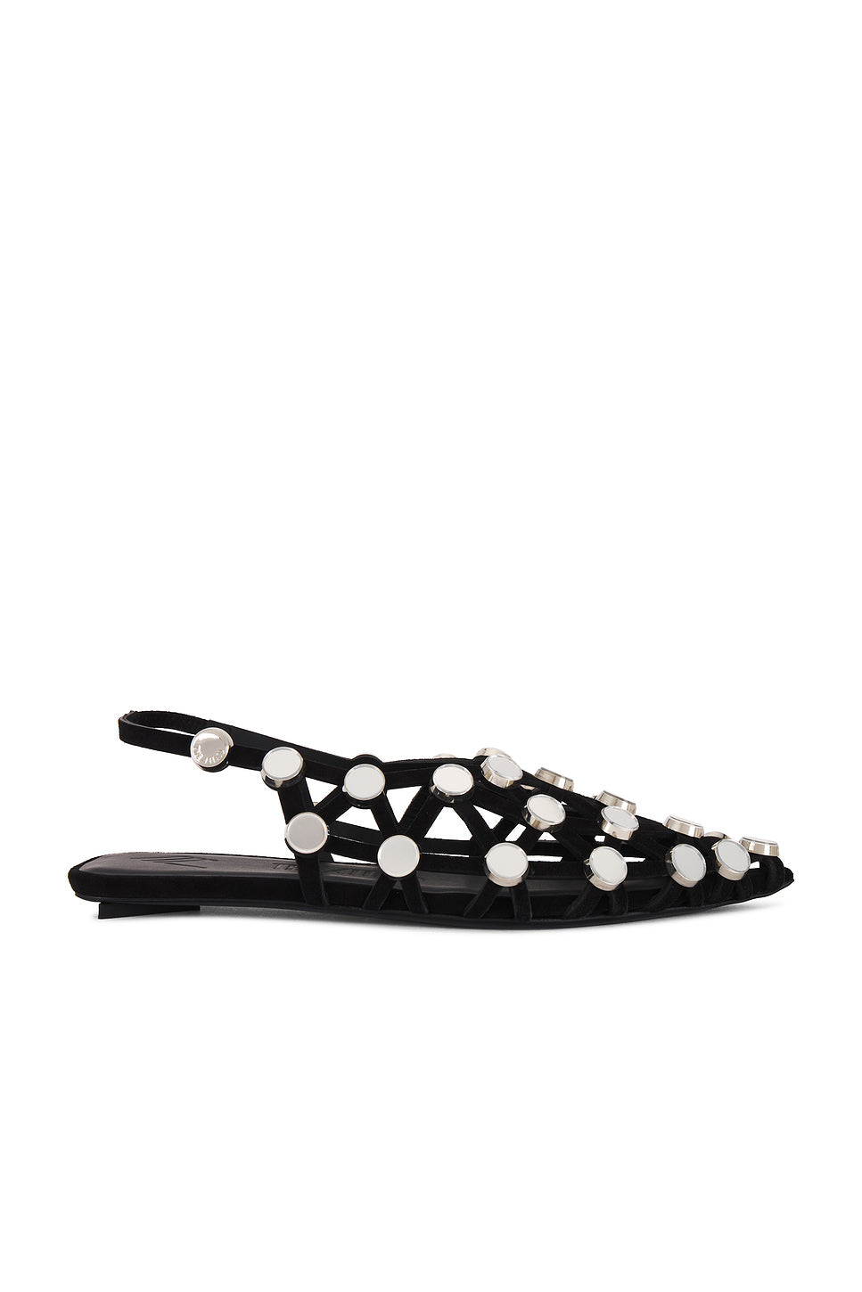 Grid Ballerina Flat