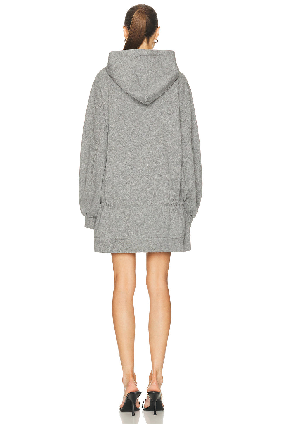 Dropped Waist Hoodie Dress