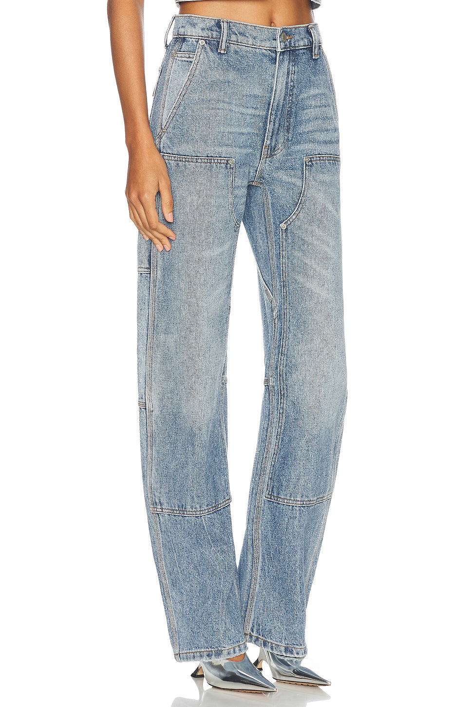 High Waisted Wide Leg Jeans