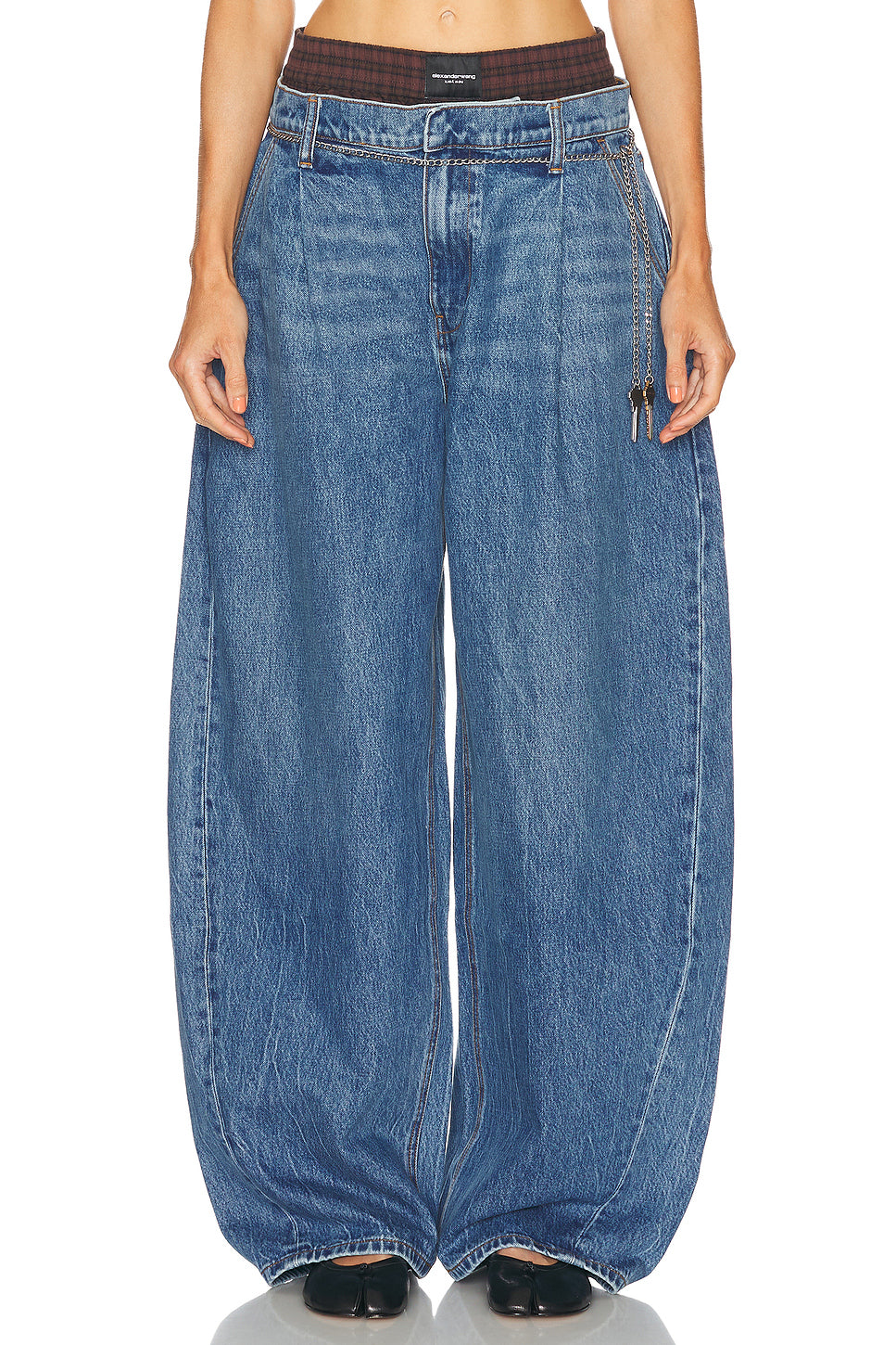 Prestyled Pleated Wide Leg