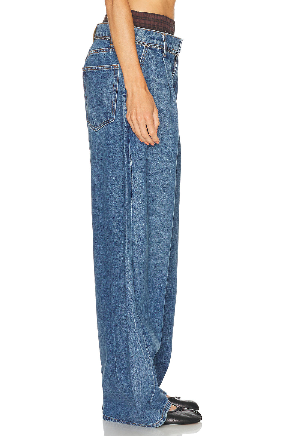 Prestyled Pleated Wide Leg