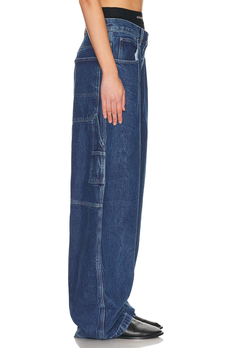 Prestyled Mid Rise Oversized Baggy Leg