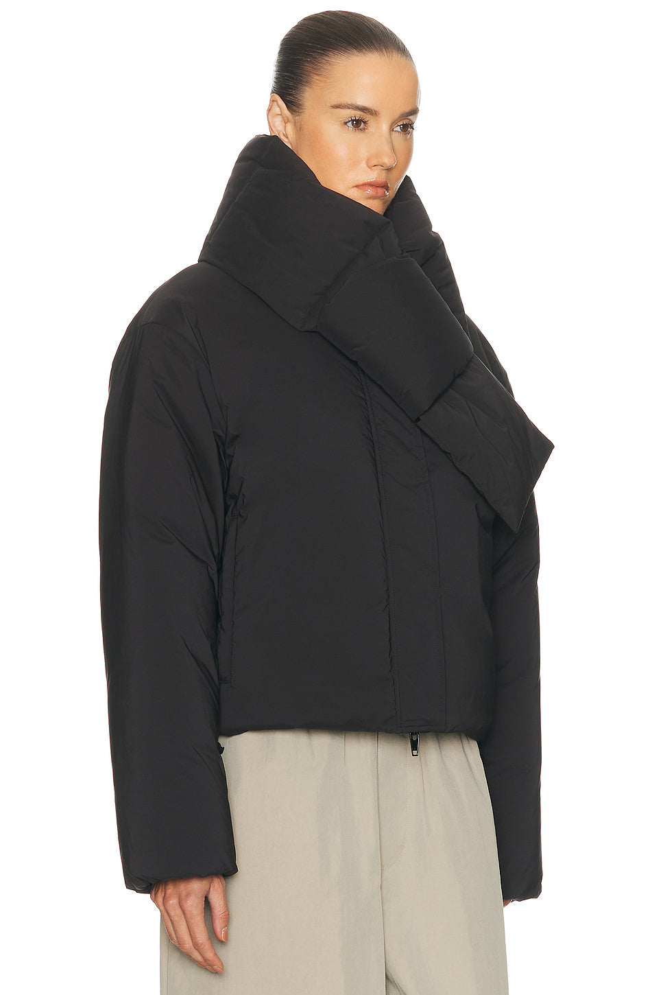 Cropped Puffer Jacket
